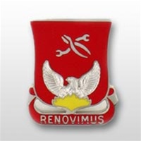 US Army Unit Crest: 80th Ordnance Battalion - Motto: RENOVIMUS