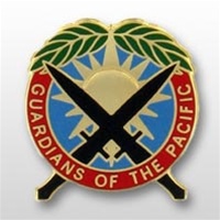 US Army Unit Crest: Special Operations Command - Pacific - Motto: GUARDIANS OF THE PACIFIC