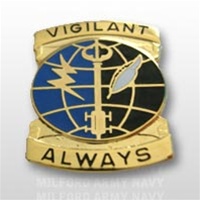 US Army Unit Crest: Security Agency - Motto: VIGILANT ALWAYS