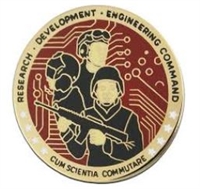 US Army Unit Crest: Research, Development and Engineering - MOTTO: CUM SCIENTIA COMMUTARE