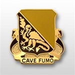 US Army Unit Crest: 84th Chemical Battalion - Motto: CAVE FUMO