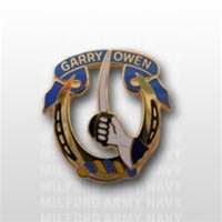 US Army Unit Crest: 7th Cavalry Regiment - Motto: GARRY OWEN