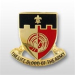 US Army Unit Crest: 64th Support Battalion - Motto: THE LIFE BLOOD OF THE ARMY