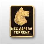 US Army Unit Crest: 27th Infantry Regiment - Motto: NEC ASPERA TERRENT