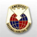 US Army Unit Crest: Material Command ( AMC )(DARCOM) - Motto: AMERICAS ARSENAL FOR THE BRAVE