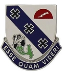 US Army Unit Crest: 309th Regiment - Motto: ESSE QUAM VIDEN