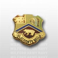 US Army Unit Crest: 83rd Field Artillery - Motto: FLAGRANTE BELLO