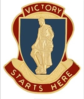 US Army Unit Crest: Training Center and Fort Jackson - Motto: VICTORY STARTS HERE