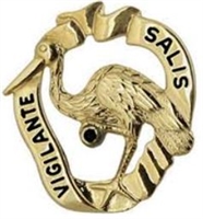 US Army Unit Crest: 191st Infantry Brigade - Motto: VIGILANTE SALIS