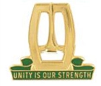 US Army Unit Crest: 96th Military Police Battalion  - Motto: UNITY IS OUR STRENGH