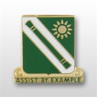 US Army Unit Crest: 701st Military Police Battalion - Motto: ASSIST BY EXAMPLE