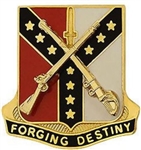 US Army Unit Crest: 61st Cavalry Regiment  - Motto: FORGING DESTINY