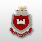 US Army Unit Crest: Engineer Center & School - Motto: ESSAYONS