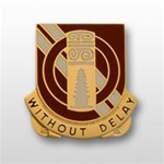 US Army Unit Crest: 25th Support Battalion - Motto: WITHOUT DELAY