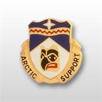 US Army Unit Crest: 297th Support Battalion (ARNG AK) - Motto: ARCTIC SUPPORT