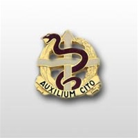 US Army Unit Crest: 36th Medical Bn - Motto: AUXILIUM CITO