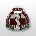 US Army Unit Crest: 1984th Hospital - Motto: MORE THAN CARE