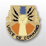 US Army Unit Crest: 13th Signal Battalion - Motto: VOICE OF COMMAND