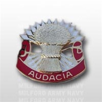 US Army Unit Crest: 4th Air Defense Artillery - Motto: AUDACIA