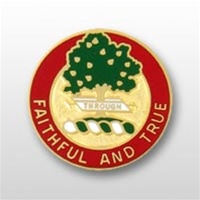US Army Unit Crest: 5th Field Artillery - Motto: FAITHFUL AND TRUE