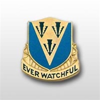 US Army Unit Crest: 24th Aviation Regiment - Motto: EVER WATCHFUL