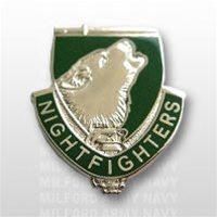 US Army Unit Crest: 104th Division Training (L&R) - Motto: NIGHTFIGHTERS