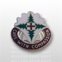 US Army Unit Crest: Madigan Army Medical Center - Motto: CARE WITH COMPASSION