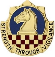 US Army Unit Crest: 902nd Military Intelligence Group - Motto: STRENGTH THROUGH VIGILANCE