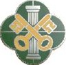 US Army Unit Crest: 93rd Military Police Battalion - NO MOTTO