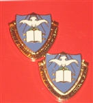 US Army Unit Crest: Chaplain Center & School - Motto: THE FEAR OF THE LORD WISDOM