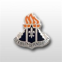 US Army Unit Crest: 11th Signal Brigade - Motto: FLEXIBILITY DEPANDABILITY