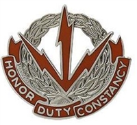 US Army Unit Crest: 280th Signal Battalion - Motto: HONOR DUTY CONSTANCY