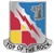 US Army Unit Crest: 103rd Military Intelligence Battalion - Motto: TOP OF THE ROCK