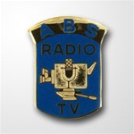 US Army Unit Crest: US Army Broadcasting Service - Motto: A B S RADIO TV