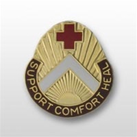 US Army Unit Crest: 352nd Combat Support Hospital (USAR) - Motto: SUPPORT COMFORT HEAL