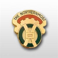 US Army Unit Crest: 26th Support Group - Motto: THE NORTHERNMOST
