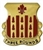 US Army Unit Crest: 333rd Field Artillery - Motto: THREE ROUNDS