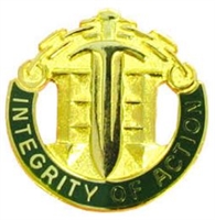 US Army Unit Crest: 42nd Military Police Group - Motto: INTEGRITY OF ACTION