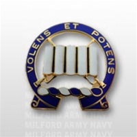 US Army Unit Crest: 7th Infantry Regiment - Motto: VOLENS ET POTENS