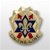 US Army Unit Crest: 6th Infantry Division - Motto: ON THE LINE