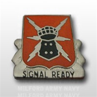 US Army Unit Crest: 38th Signal Battalion: Motto - SIGNAL READY