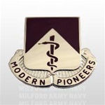 US Army Unit Crest: 47th Support Battalion - Motto: MODERN PIONEERS