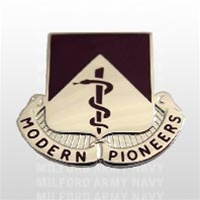 US Army Unit Crest: 47th Support Battalion - Motto: MODERN PIONEERS