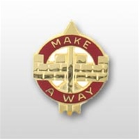 US Army Unit Crest: 524th Support Battalion - Motto: MAKE A WAY