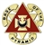 US Army Unit Crest: 87th Support Battalion - Motto: BASE OF THE PYRAMID