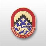 US Army Unit Crest: 44th Support Battalion - Motto: DRIVING FOR PEACE