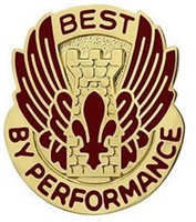 US Army Unit Crest: 526th Support Battalion - Motto: BEST BY PERFORMANCE