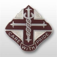 US Army Unit Crest: DENTAC Fort Leonard Wood - Motto: CARE WITH PRIDE