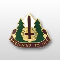 US Army Unit Crest: 47th Combat Support Hospital - Motto: DEDICATED TO LIFE