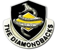 US Army Unit Crest: 106th Finance Battalion - Motto: THE DIAMONDBACKS